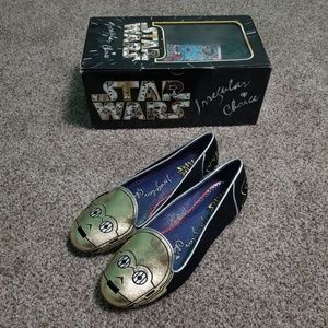 Irregular Choice Star Wars C-3PO LE Flats 7